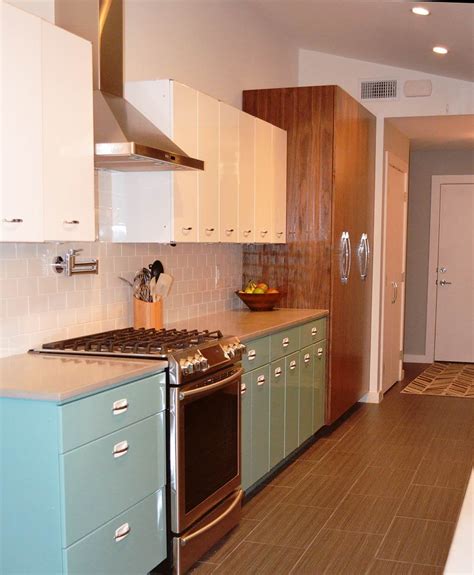 vintage steel kitchen cabinets colors